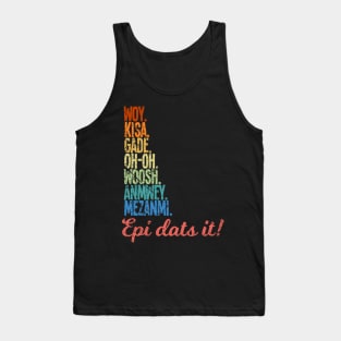 Haiti Haitian Flag Proud Ayiti Colorful Epi Dats It Tank Top